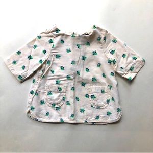 Baby Gap Corduroy Flower Top